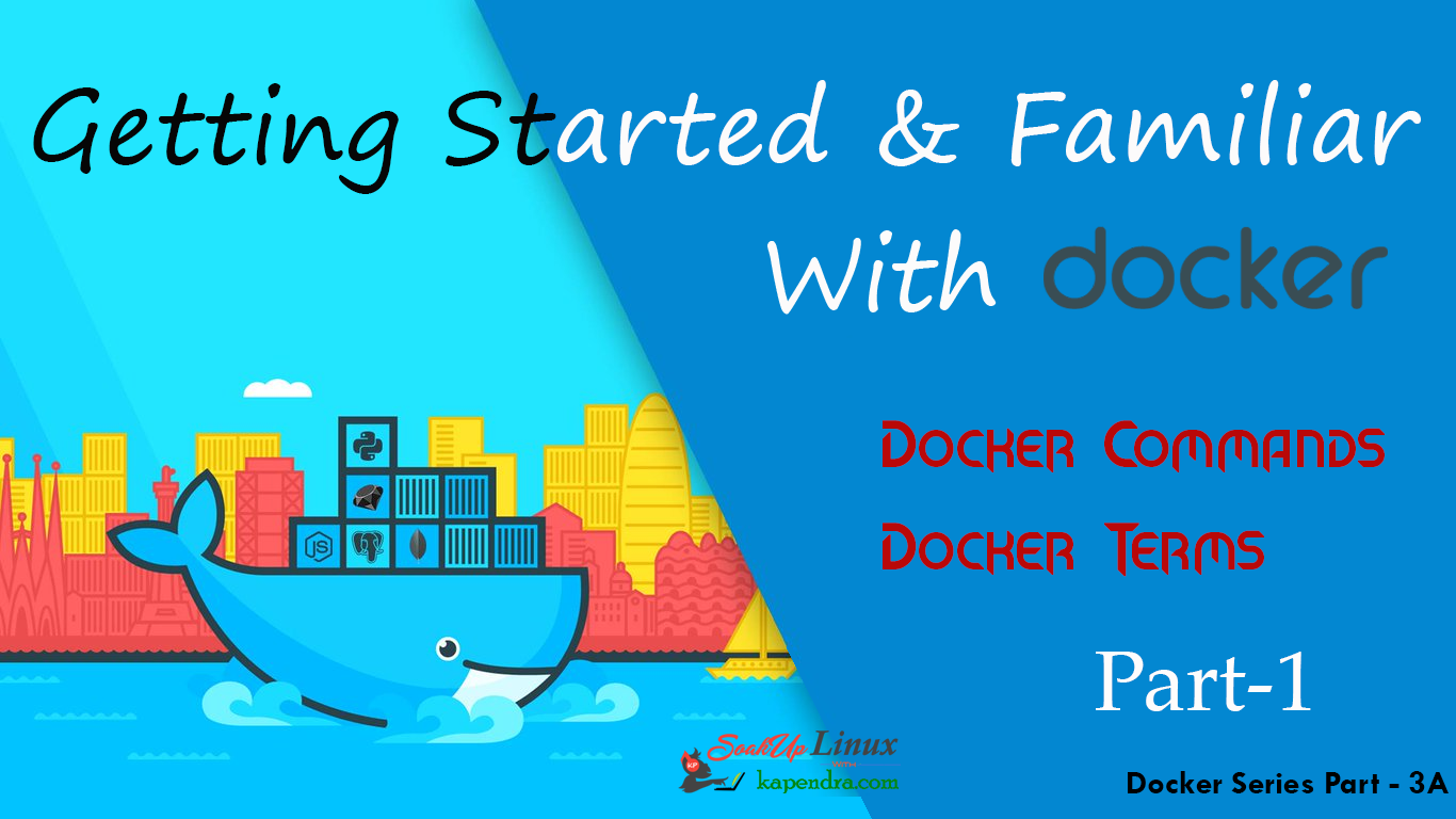 Getting Familiar With Docker Commands Docker Terms: Docker - Part 3 A