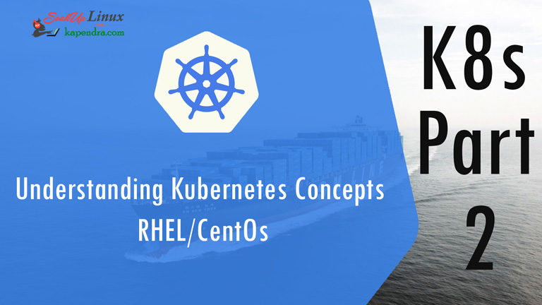 Understanding Kubernetes Concepts RHEL/CentOs K8s Part-1